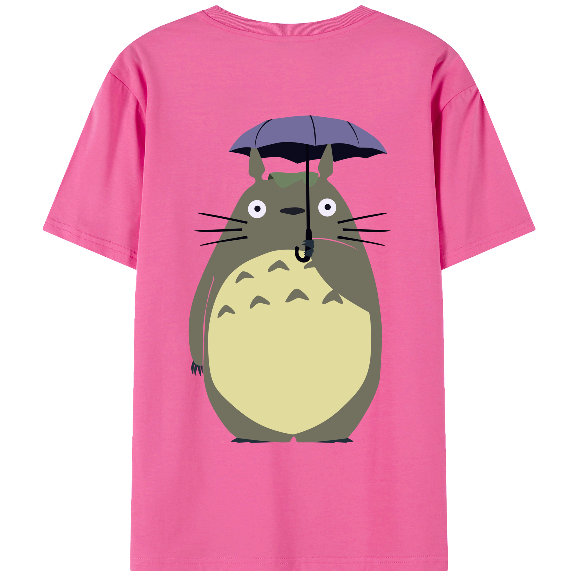 （画像用） となりのトトロ 草壁メイ 草壁サツキ My Neighbor Totoro Satsuki Kusakabe Mei Kusakabe レディース半袖Tシャツ(バックプリント)